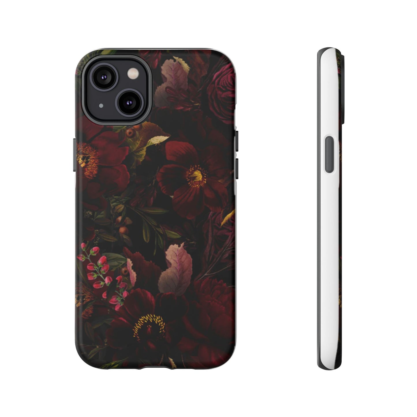 Dark Vintage Night Garden By Uta Naumann Phone Case (Dark)