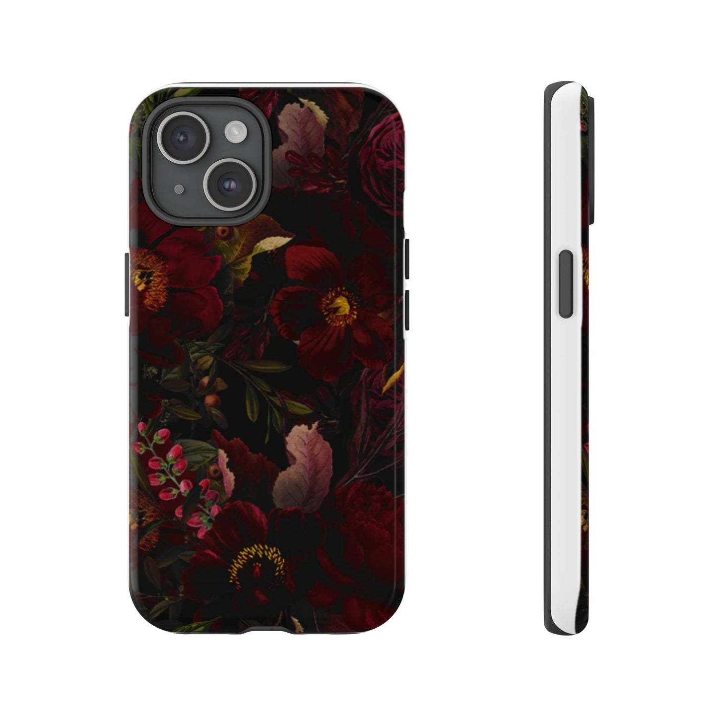 Dark Vintage Night Garden By Uta Naumann Phone Case (Dark)