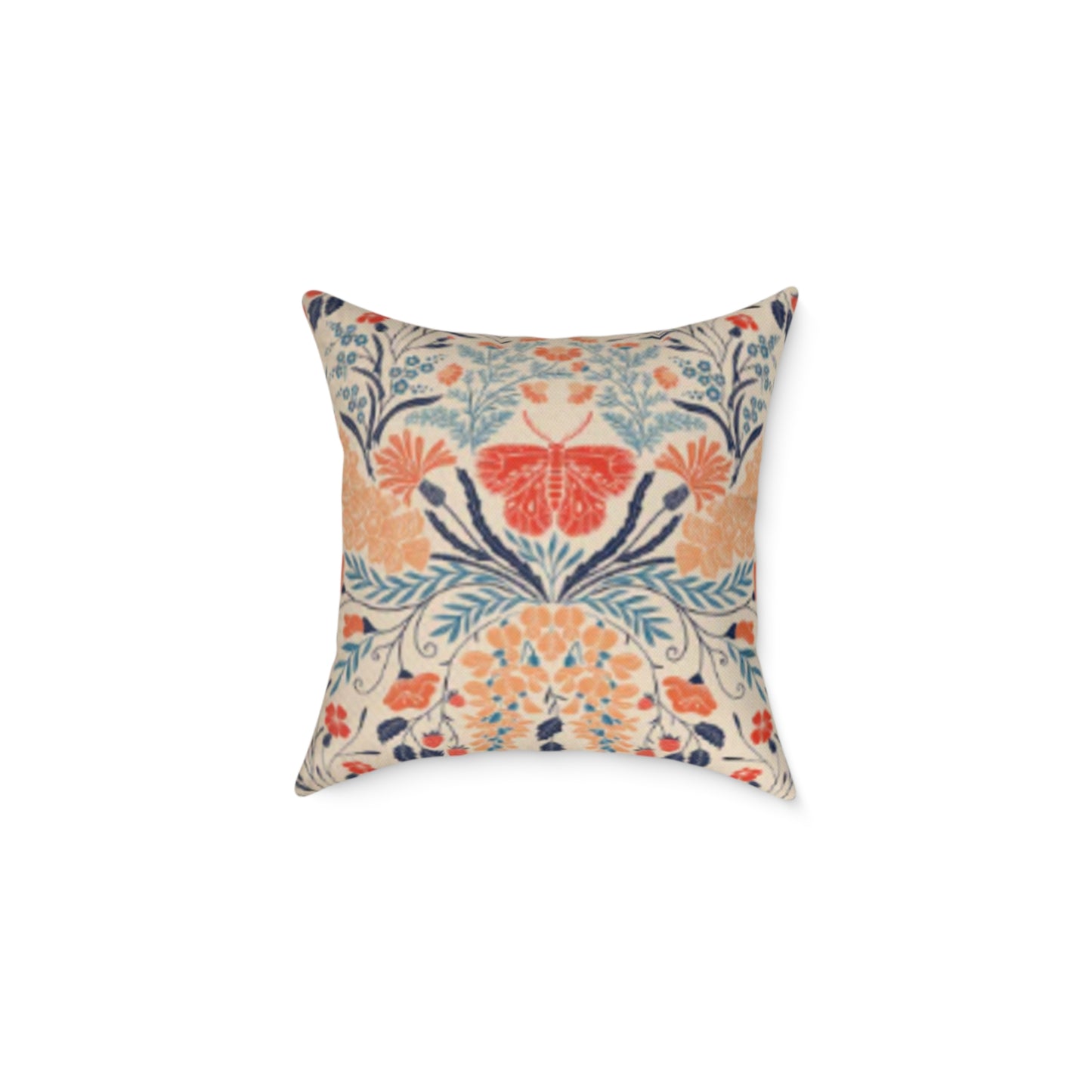 Wildflower Botanical by Denes Anna Design Square Cushion (Retro)