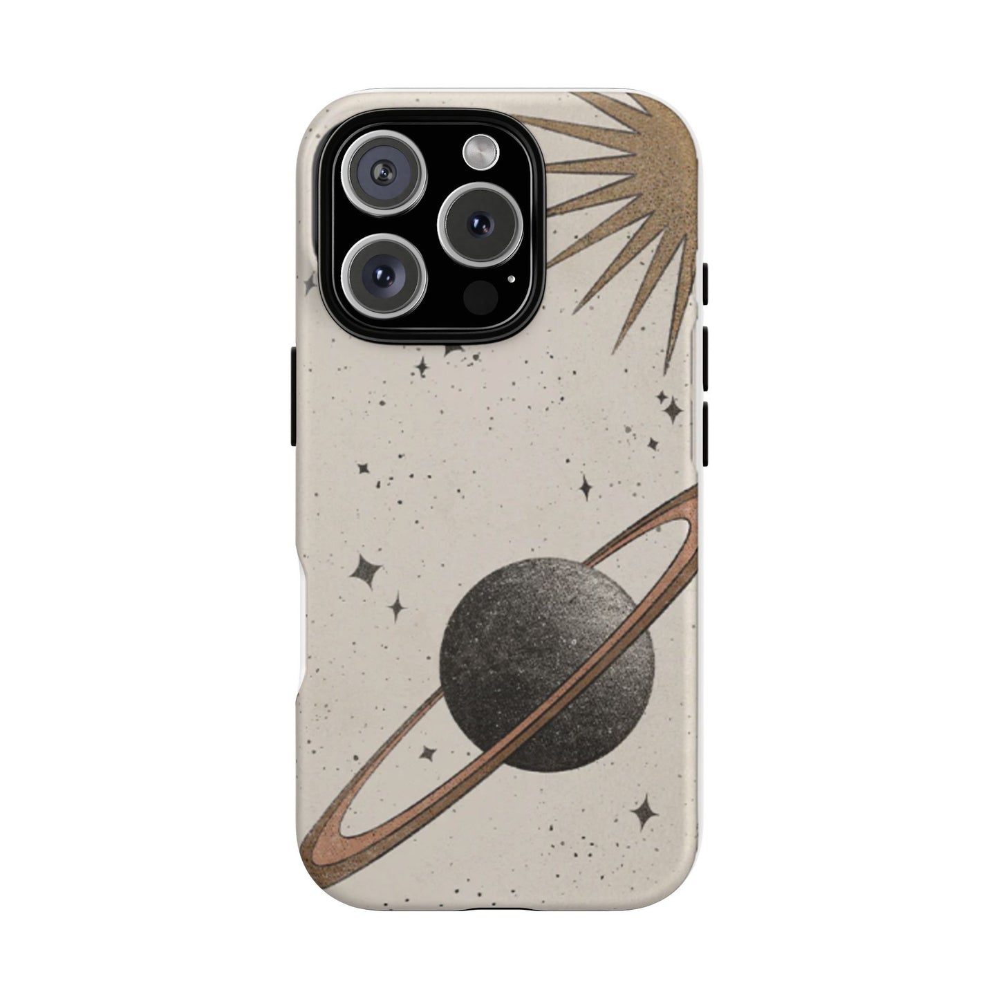 Celestial Planet Phone Case (Cream)