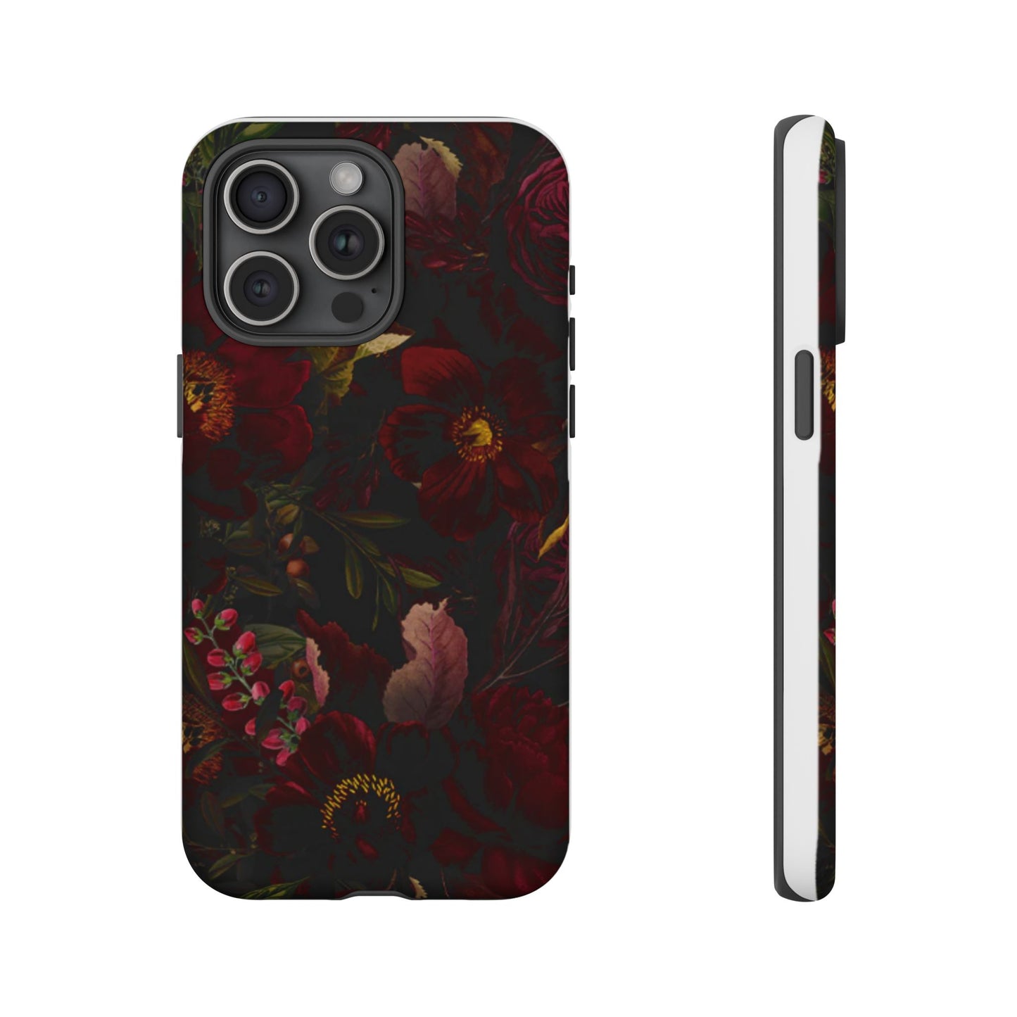 Dark Vintage Night Garden By Uta Naumann Phone Case (Dark)