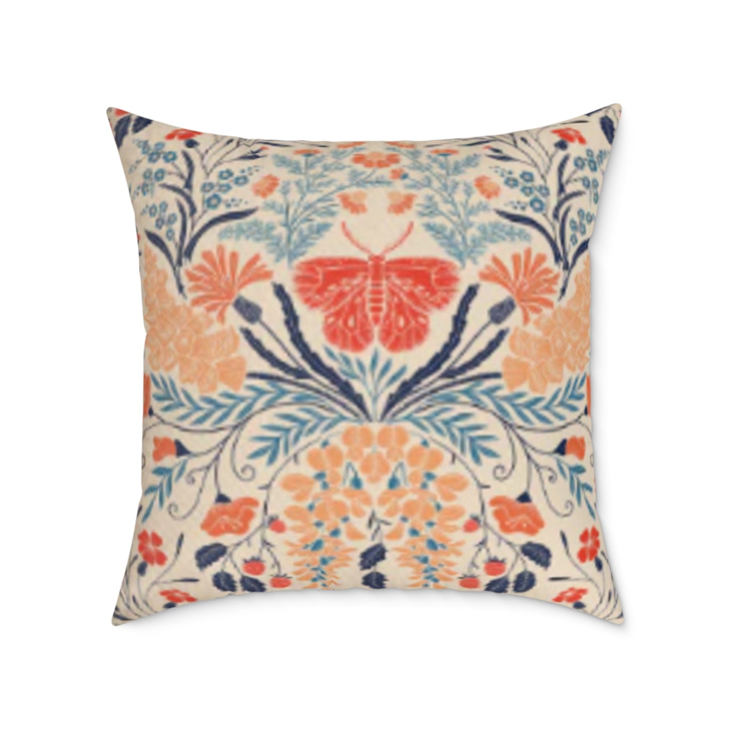 Wildflower Botanical by Denes Anna Design Square Cushion (Retro)