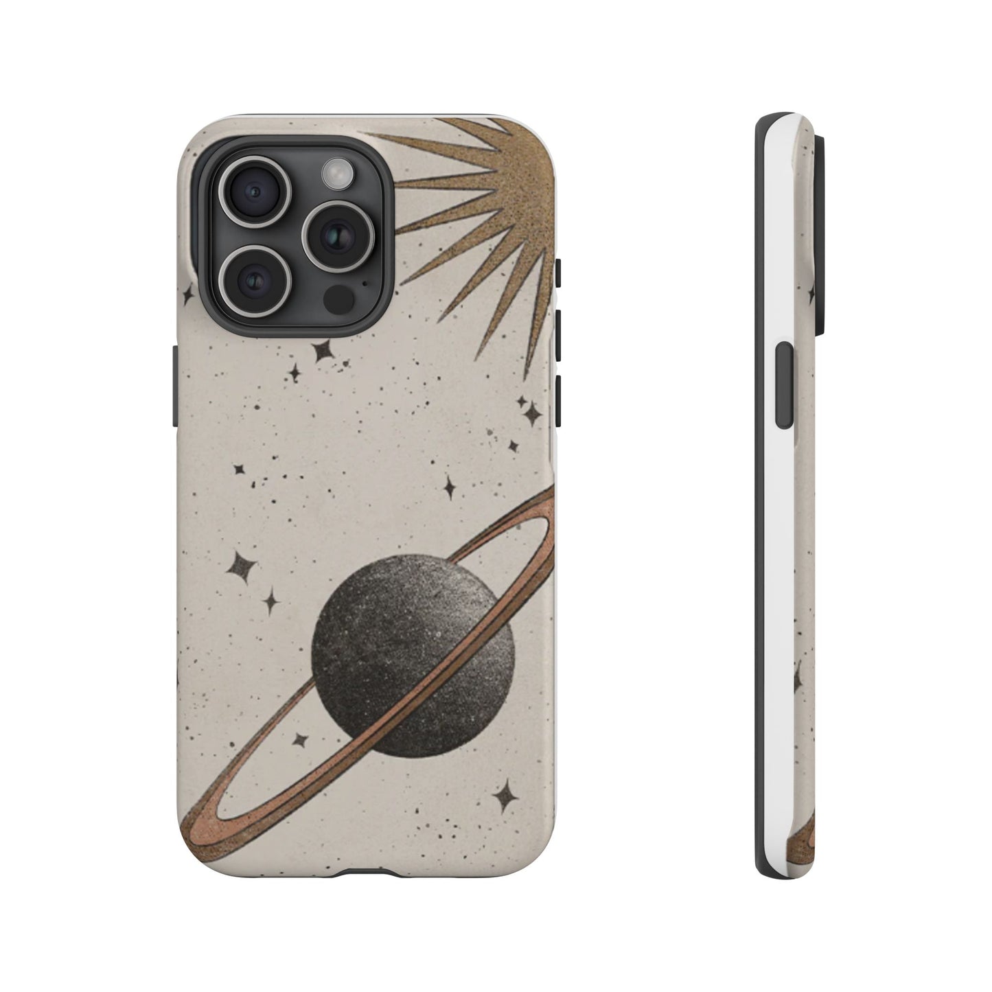 Celestial Planet Phone Case (Cream)