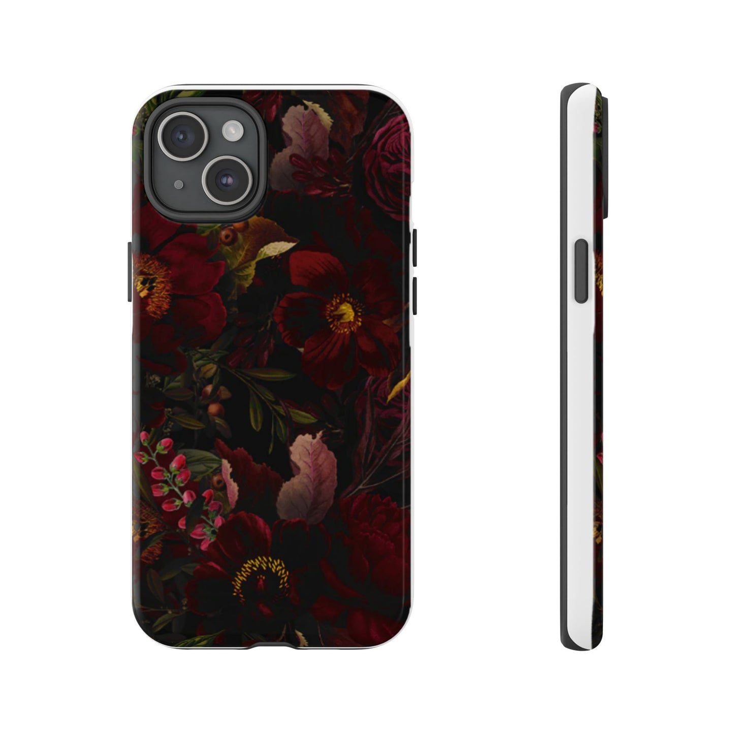 Dark Vintage Night Garden By Uta Naumann Phone Case (Dark)