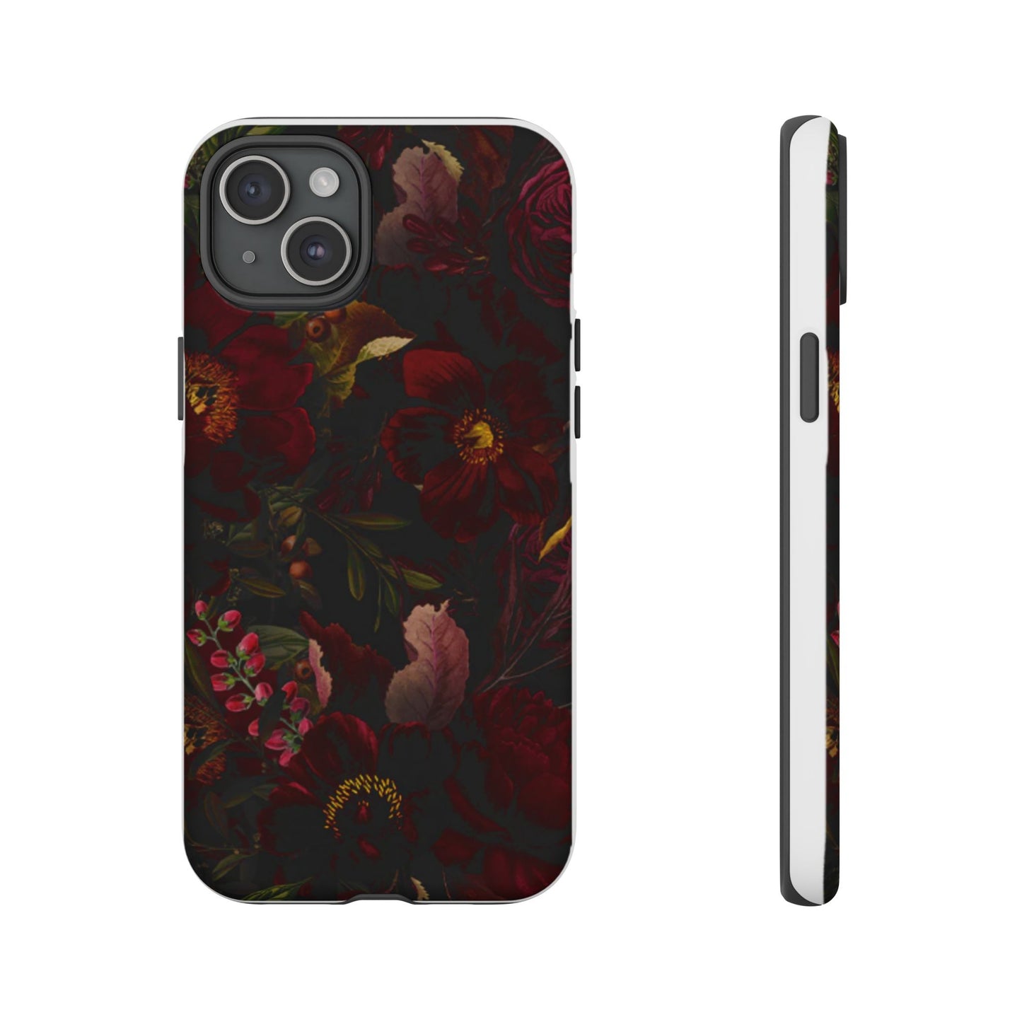 Dark Vintage Night Garden By Uta Naumann Phone Case (Dark)