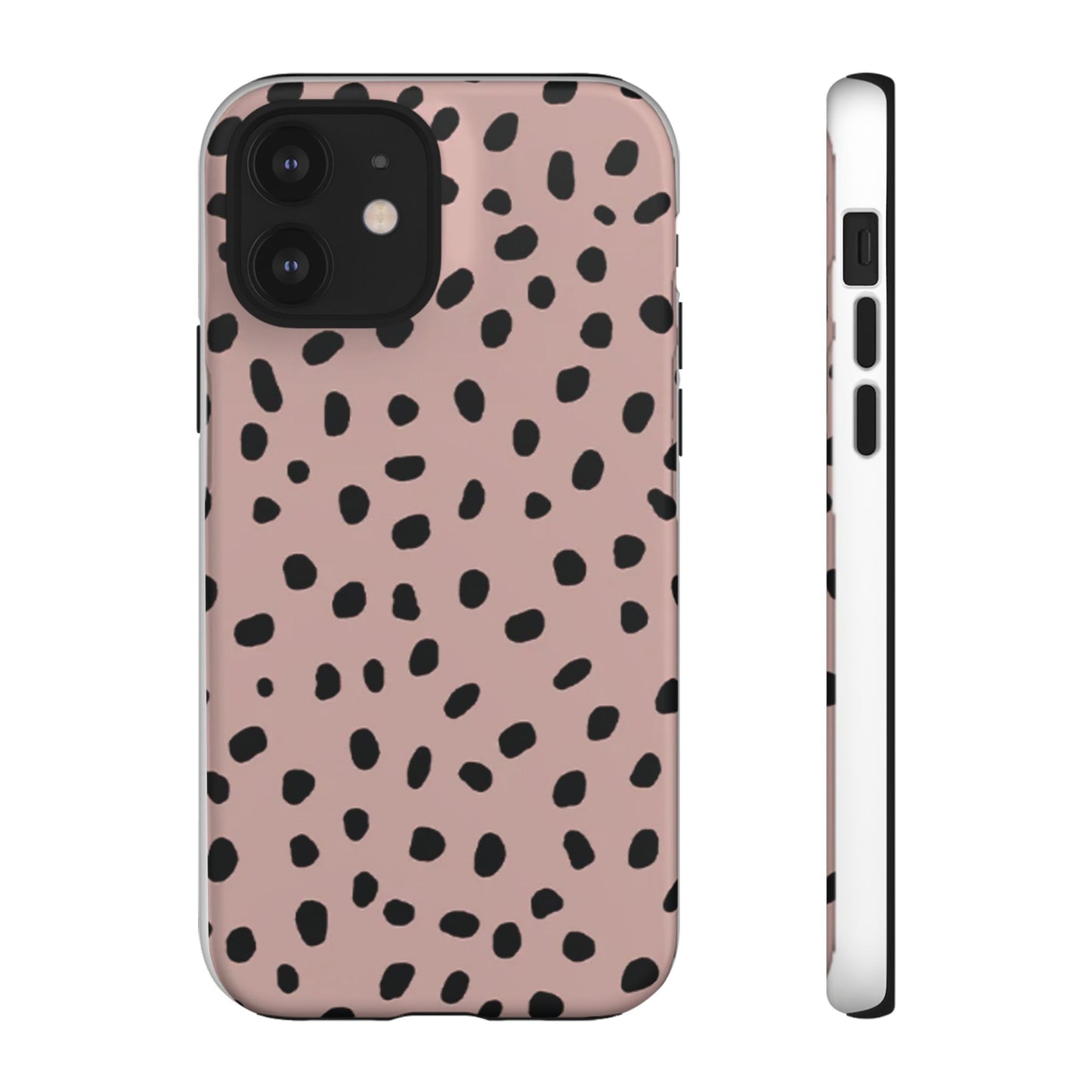 Polka Dots Memphis Phone Case (Pink)