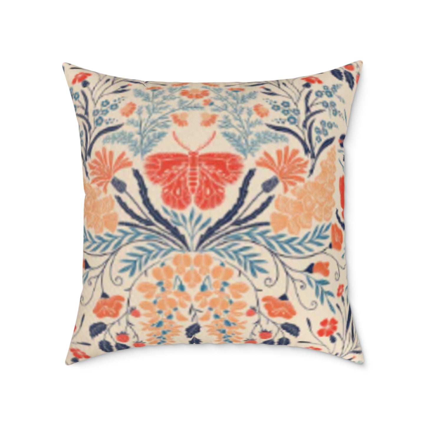 Wildflower Botanical by Denes Anna Design Square Cushion (Retro)