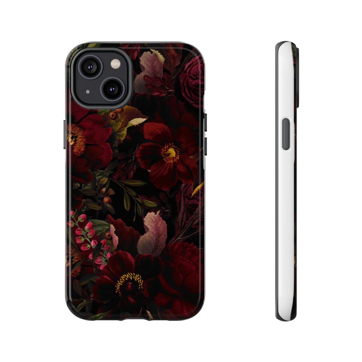 Dark Vintage Night Garden By Uta Naumann Phone Case (Dark)