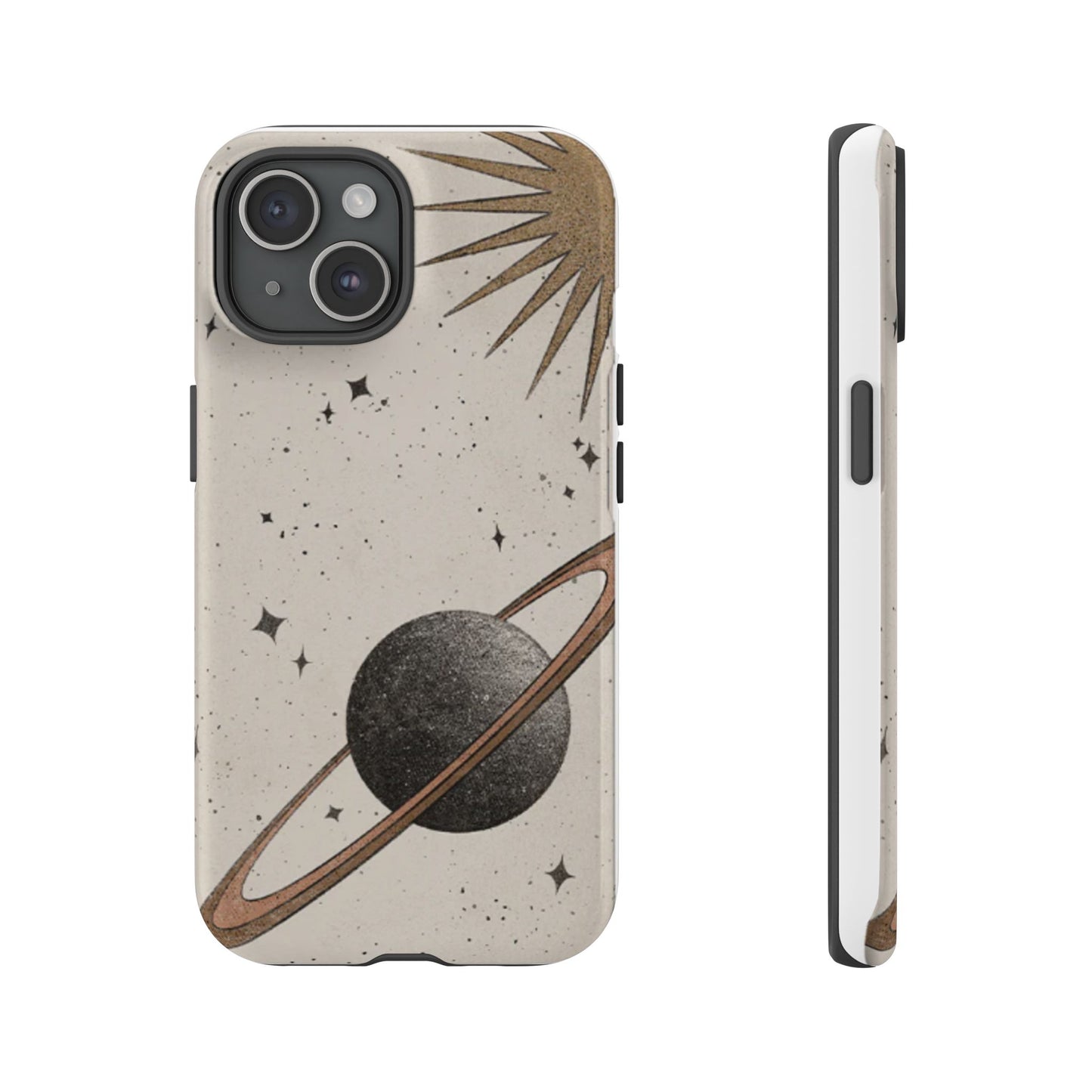 Celestial Planet Phone Case (Cream)