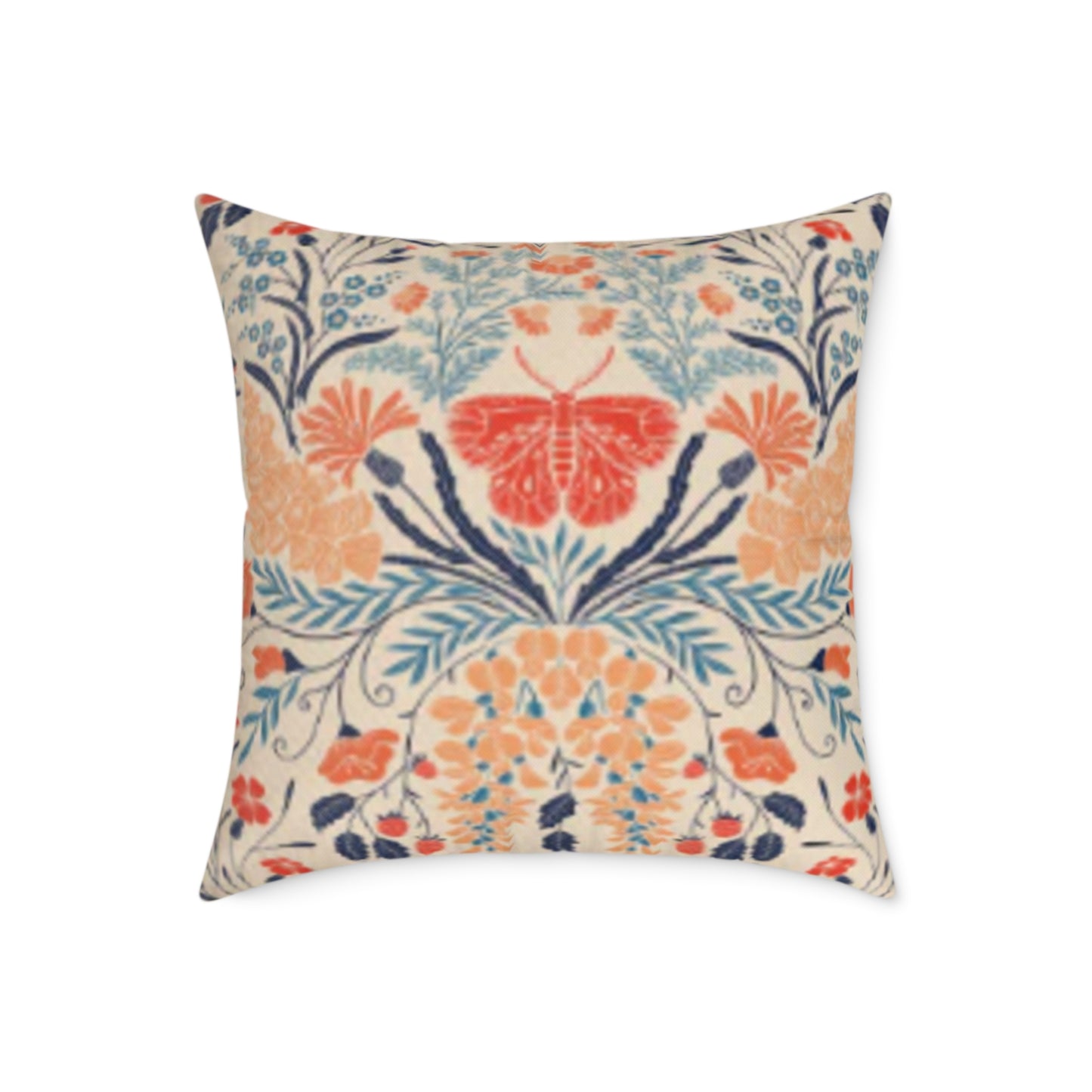 Wildflower Botanical by Denes Anna Design Square Cushion (Retro)