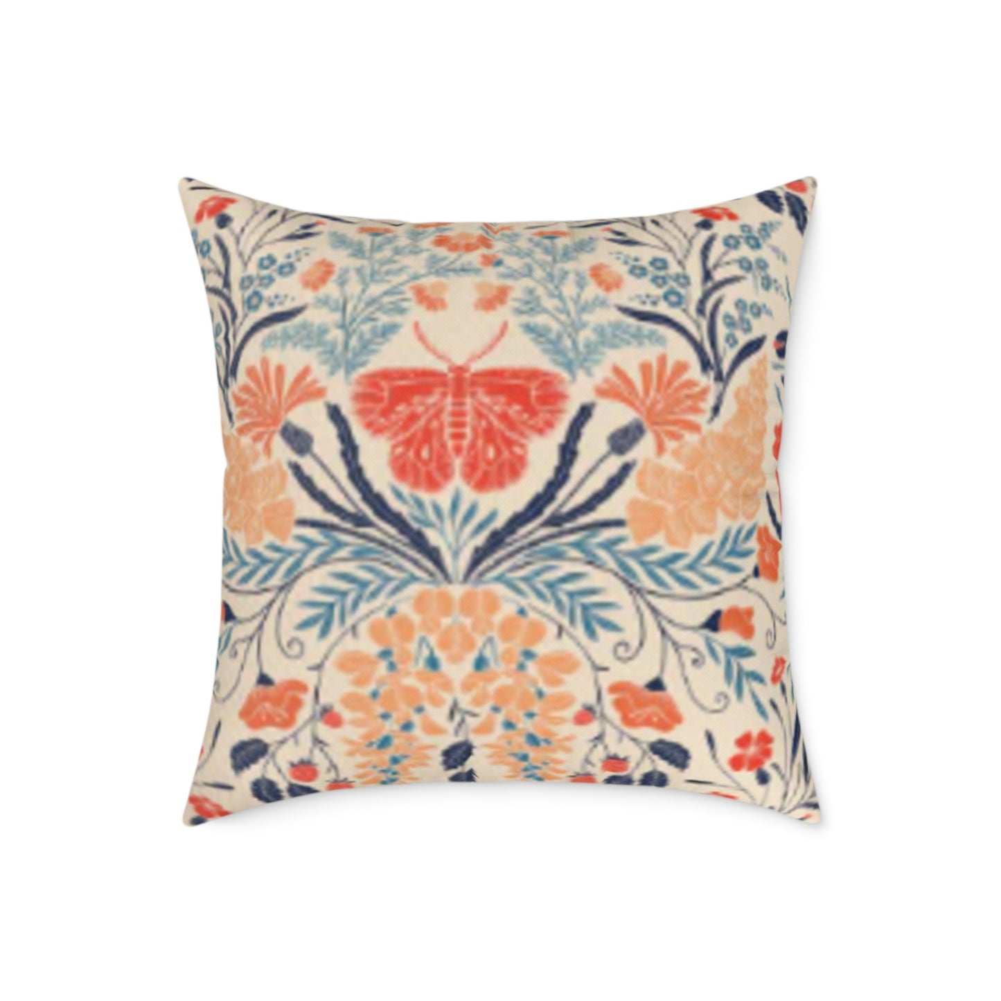 Wildflower Botanical by Denes Anna Design Square Cushion (Retro)