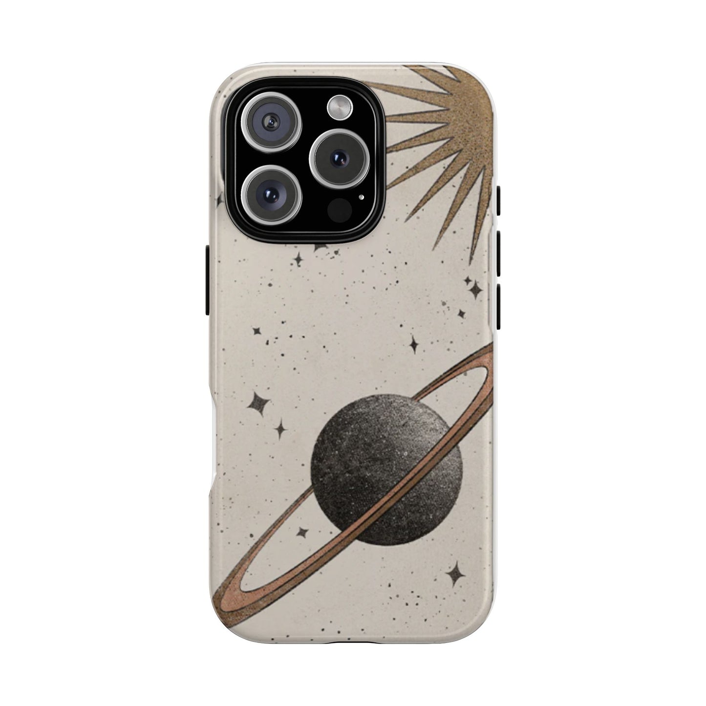 Celestial Planet Phone Case (Cream)