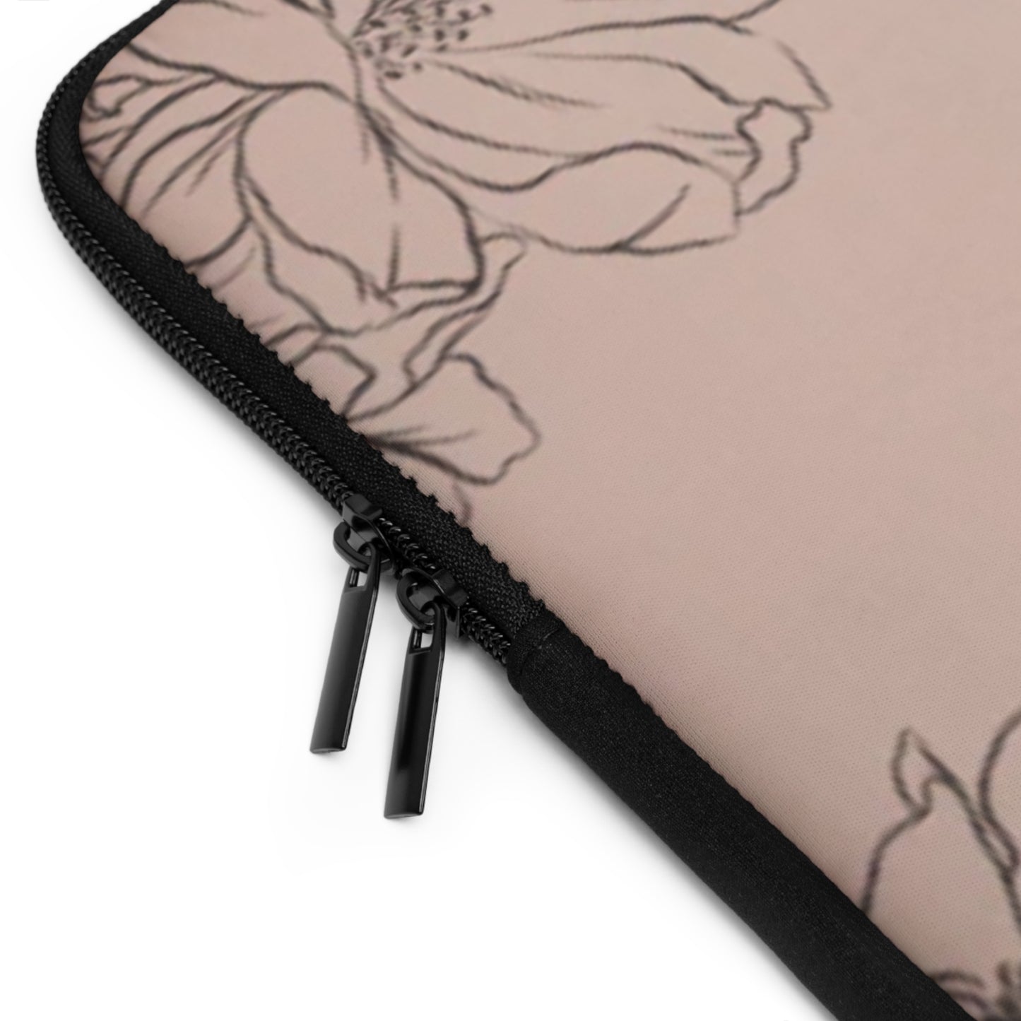 Classic Botanicals Peonies Laptop Sleeve (Pink)