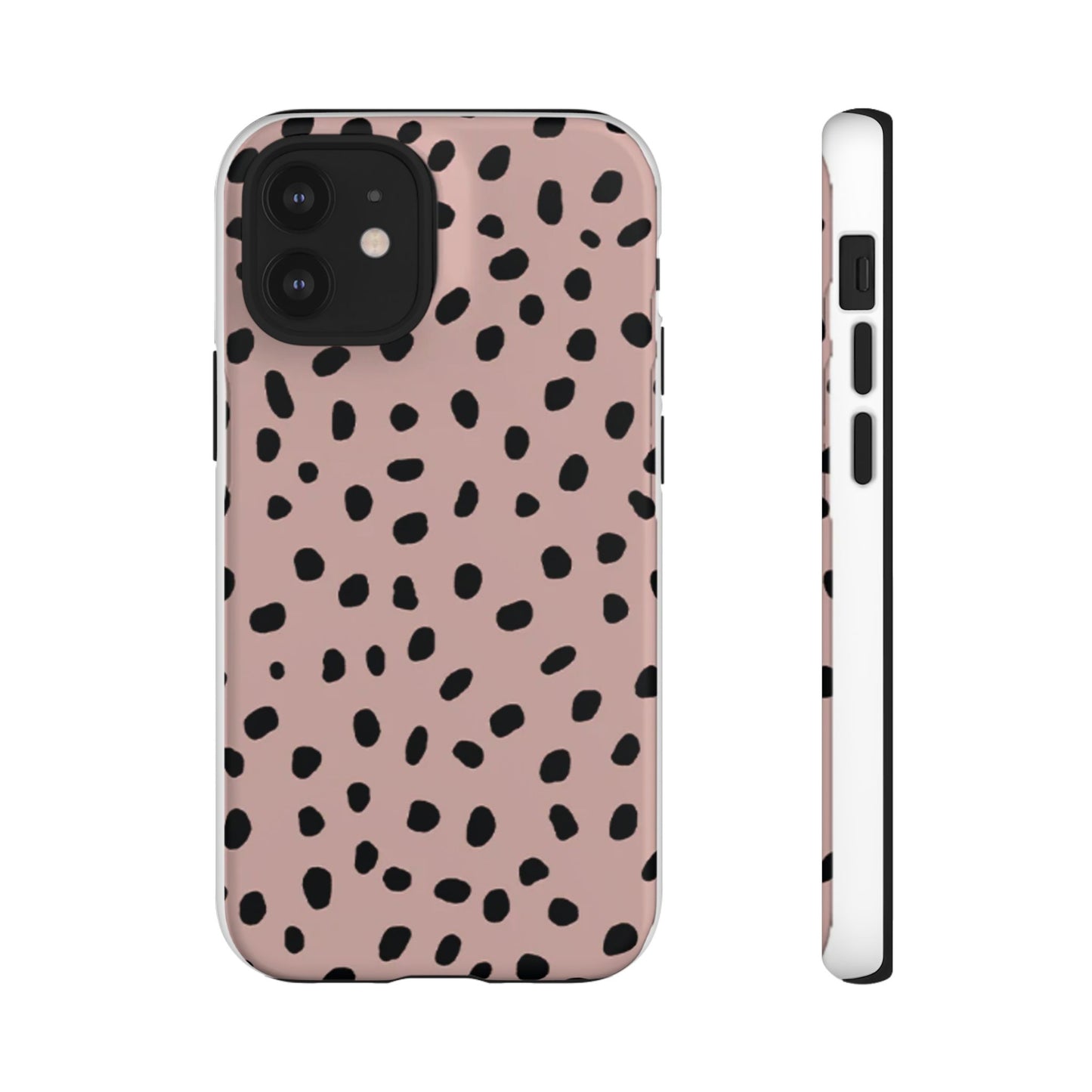 Polka Dots Memphis Phone Case (Pink)