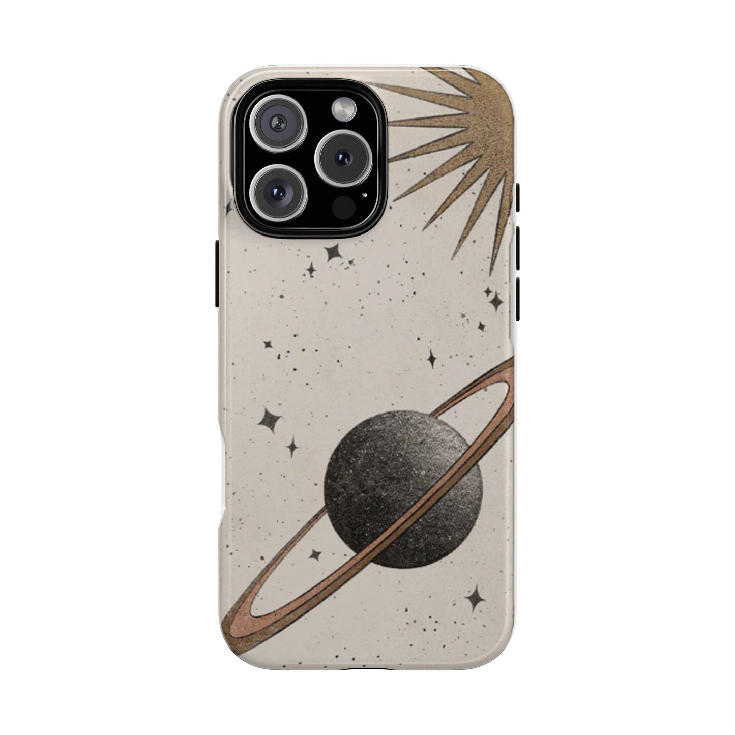 Celestial Planet Phone Case (Cream)