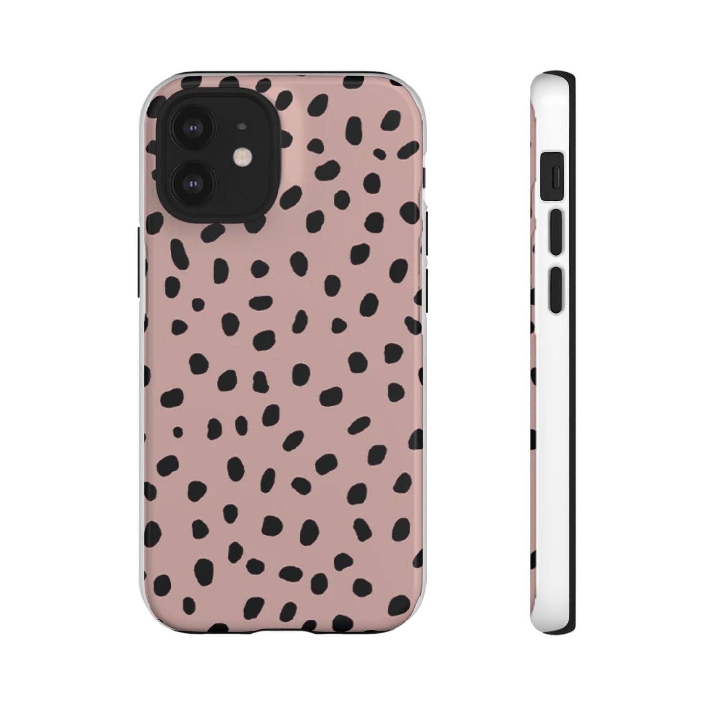 Polka Dots Memphis Phone Case (Pink)