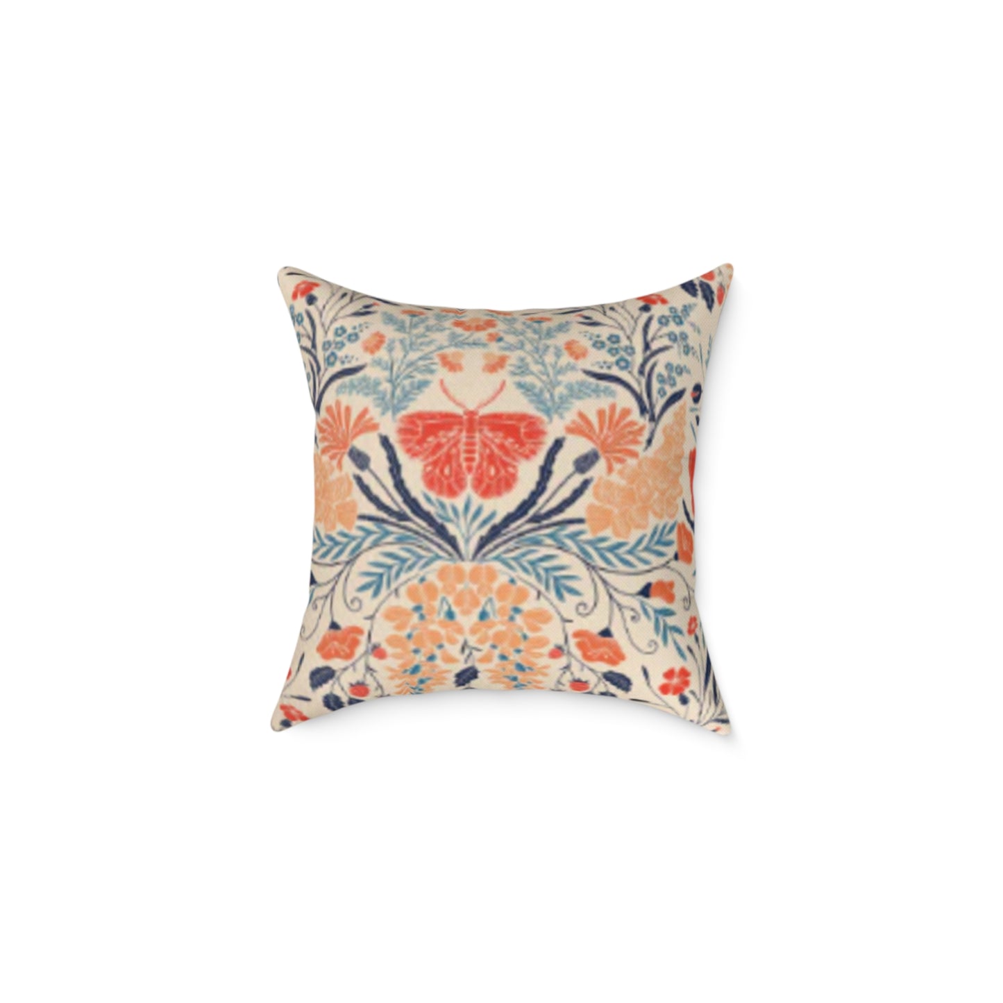 Wildflower Botanical by Denes Anna Design Square Cushion (Retro)