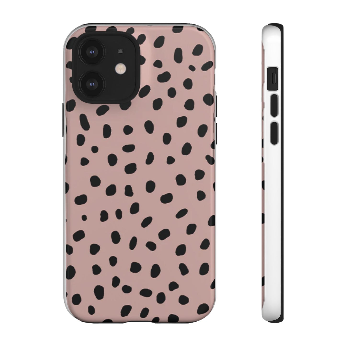 Polka Dots Memphis Phone Case (Pink)