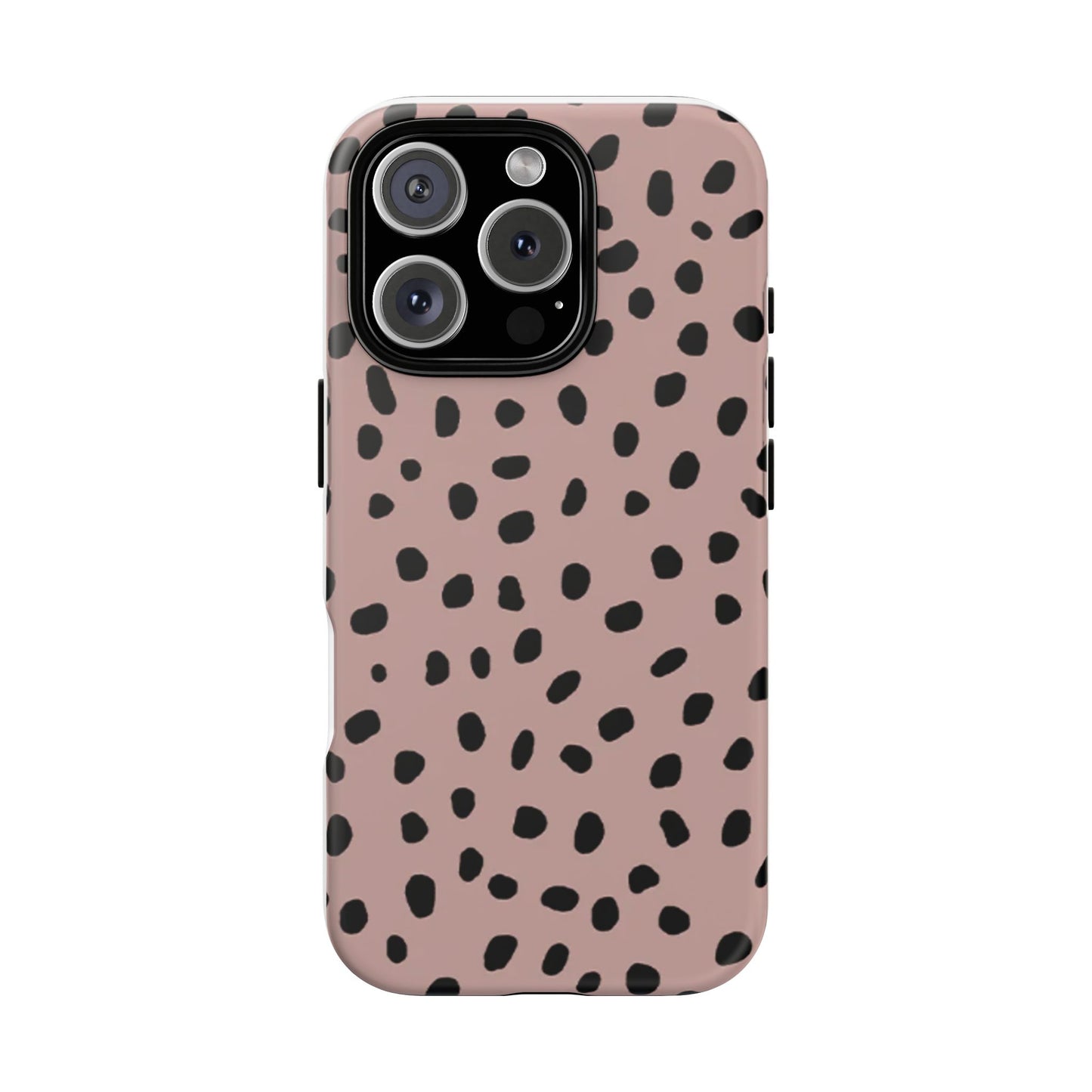 Polka Dots Memphis Phone Case (Pink)