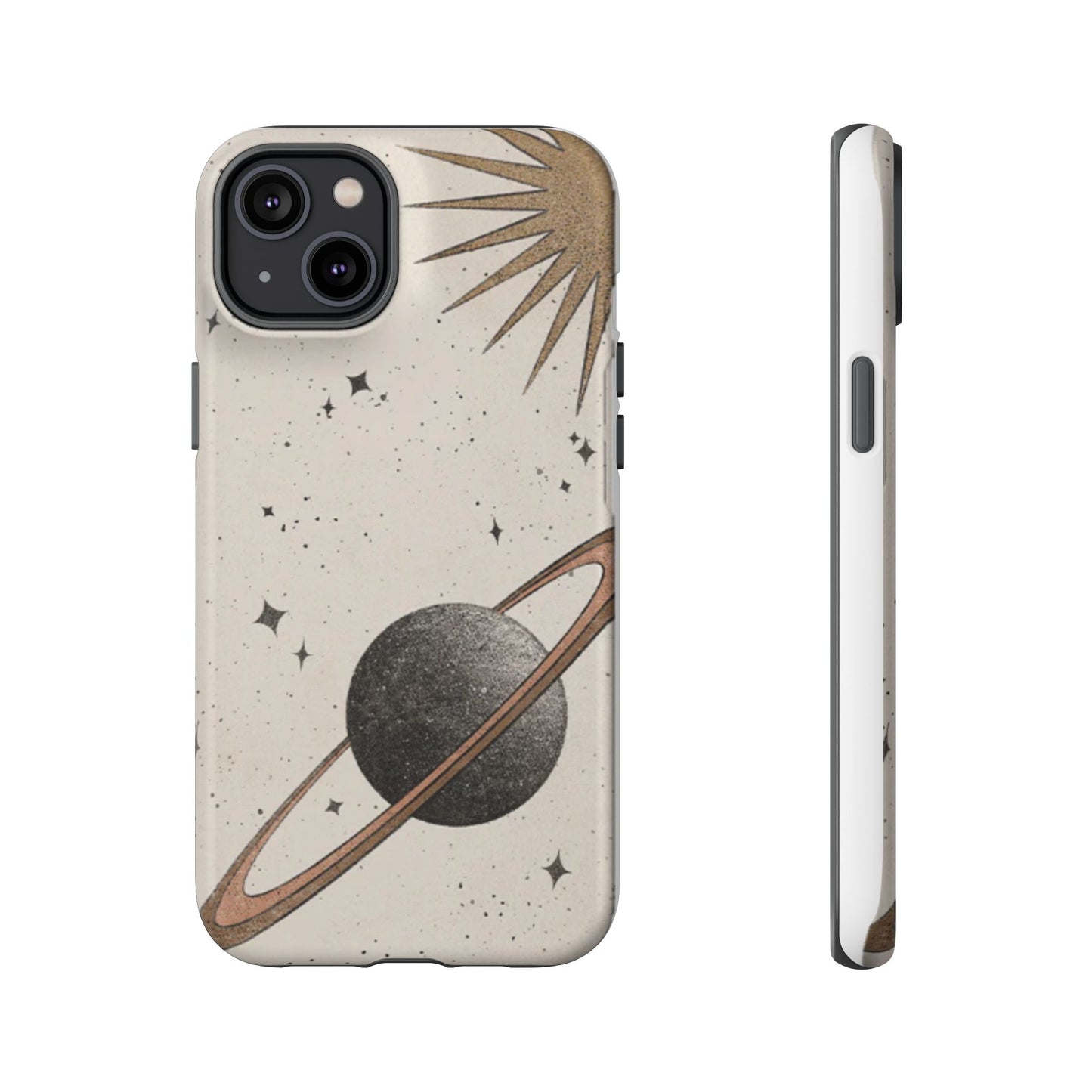 Celestial Planet Phone Case (Cream)